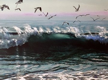 Norians Wave 1985 Embellished Limited Edition Print - Ruth Mayer Norians Wave 1985 Embellished Limited Edition Print - Ruth Mayer
