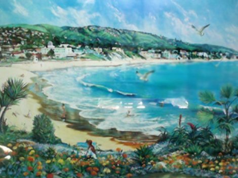 Paradise 1981  (Laguna Beach) Huge - California Limited Edition Print - Ruth Mayer