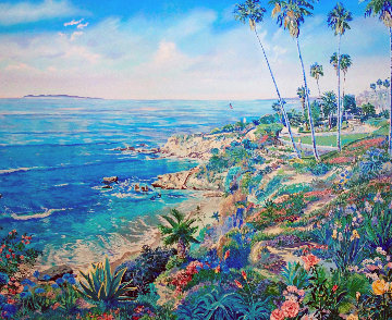 Laguna Morning 1990 Limited Edition Print - Ruth Mayer Laguna Morning 1990 Limited Edition Print - Ruth Mayer