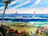 Untitled Seascape 1998 10x13 Original Painting by Ruth Mayer - 0