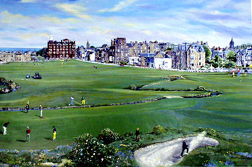 Saint Andrews Golf Course PP Limited Edition Print - Ruth Mayer Saint Andrews Golf Course PP Limited Edition Print - Ruth Mayer