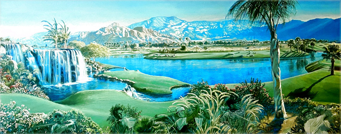 In Spirit 2005 (Rancho La Quinta Country Club) 18x45 California Limited Edition Print by Ruth Mayer