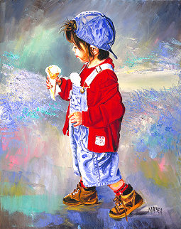 Ice Cream Boy AP Limited Edition Print - Ruth Mayer Ice Cream Boy AP Limited Edition Print - Ruth Mayer
