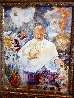 Song of a Beautiful Soul 2004 27x25  - Pope Original Painting by Ruth Mayer - 1