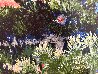 Artists Garden 1992 Embellished Limited Edition Print by Ruth Mayer - 4