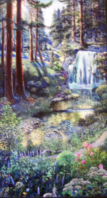 Waterfall 1998 Limited Edition Print by Ruth Mayer