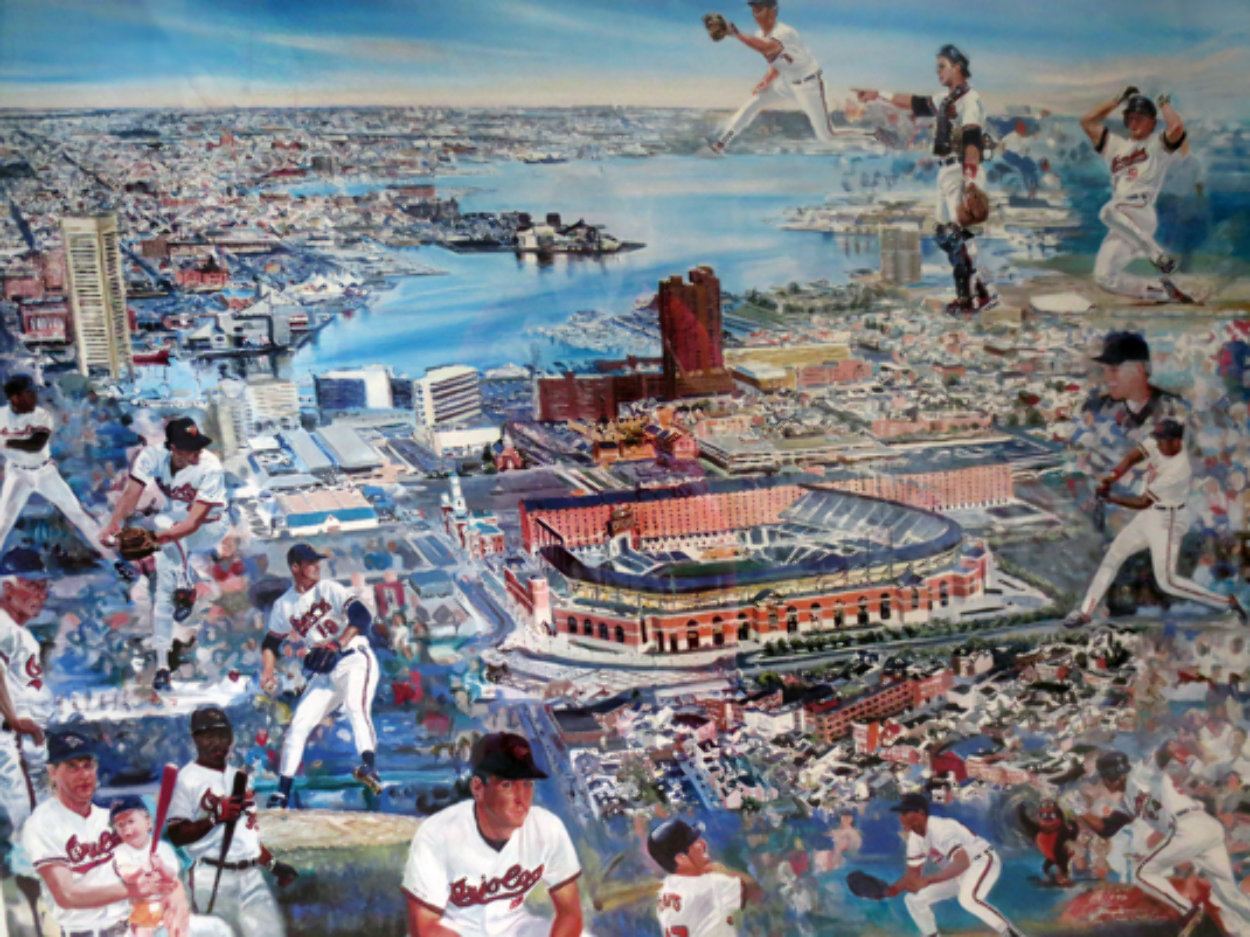 Camden Yards, Baltimore, Md 1998 Limited Edition Print by Ruth Mayer Camden Yards, Baltimore, Md 1998 Limited Edition Print by Ruth Mayer