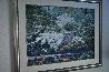Artist Garden 2003 Embellished Limited Edition Print by Ruth Mayer - 1