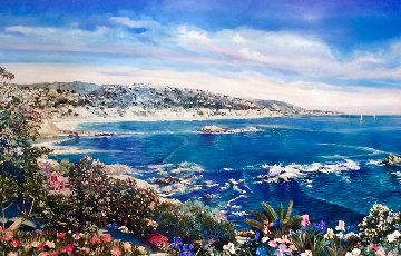 City of Laguna 1993 Califoria Limited Edition Print - Ruth Mayer City of Laguna 1993 Califoria Limited Edition Print - Ruth Mayer