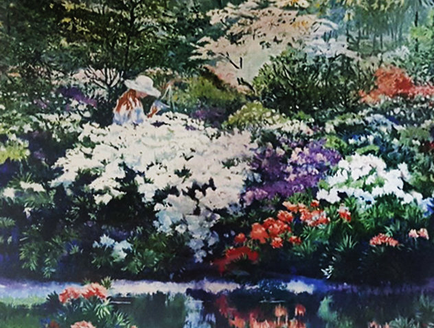 Artist's Garden 1980 Limited Edition Print by Ruth Mayer