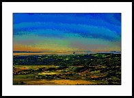 Ballooning Over Napa Valley AP 2014 Aluminum Limited Edition Print by Les Mayers - 1 Ballooning Over Napa Valley AP 2014 Aluminum Limited Edition Print by Les Mayers - 1