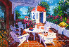 Island Terrace 1990 38x52 Huge Original Painting by Barbara McCann - 0