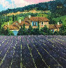 Lavender Fields Embellished Limited Edition Print by Barbara McCann - 0