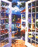 Balmy Bermuda Breeze 1997 Embellished Huge Limited Edition Print by Barbara McCann - 0