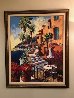 Day in Villa Franche 2005 Embellished - Huge Limited Edition Print by Barbara McCann - 1