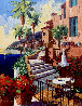 Day in Villa Franche 2005 Embellished - Huge Limited Edition Print by Barbara McCann - 0