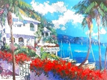Paradise Bay 1996 AP Huge - 50x40 Limited Edition Print - Barbara McCann Paradise Bay 1996 AP Huge - 50x40 Limited Edition Print - Barbara McCann