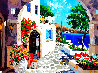 Archway to Mykonos 50x60 Huge - Greece Limited Edition Print by Barbara McCann - 0