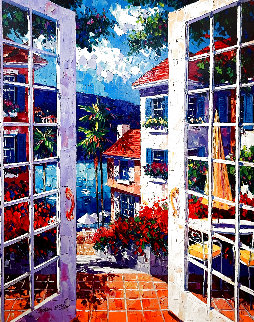 Bourtzi Bay 1999 Greece - Huge Limited Edition Print - Barbara McCann Bourtzi Bay 1999 Greece - Huge Limited Edition Print - Barbara McCann