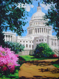 Capitol Washington D.C.2001 Limited Edition Print - Barbara McCann