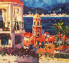 St Tropez 1999 Embellished Limited Edition Print by Barbara McCann - 0