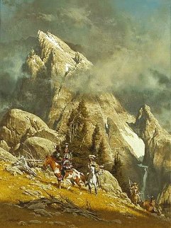 Crossing the Divide 1981 Limited Edition Print - Frank McCarthy Crossing the Divide 1981 Limited Edition Print - Frank McCarthy