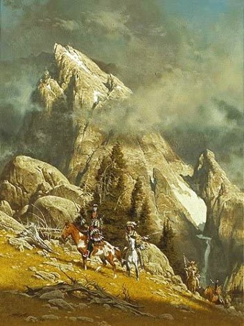 Crossing the Divide 1981 Limited Edition Print - Frank McCarthy