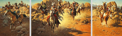 On the Old North Trail 1990 Limited Edition Print - Frank McCarthy