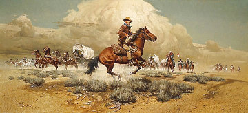 Under Attack 1983 Limited Edition Print - Frank McCarthy Under Attack 1983 Limited Edition Print - Frank McCarthy