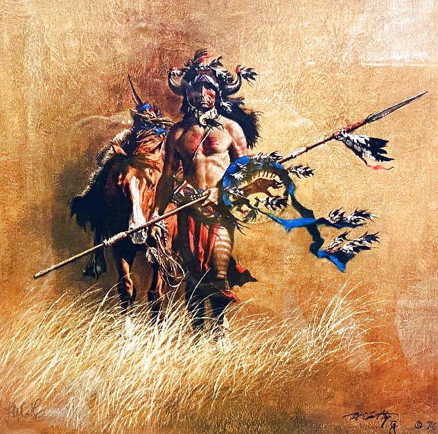 Warrior 1976 Limited Edition Print by Frank McCarthy