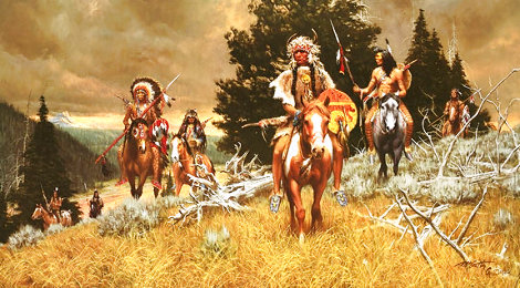 Children of the Raven 1985 Limited Edition Print - Frank McCarthy