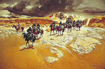Distant Thunder 1979 Limited Edition Print - Frank McCarthy Distant Thunder 1979 Limited Edition Print - Frank McCarthy