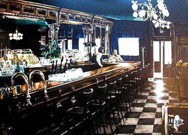 Harvey's Chelsea Restaurant - New York - 1980 NYC Limited Edition Print by Harry McCormick