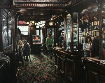Paxtons Herd 41x51 Original Painting - Harry McCormick Paxtons Herd 41x51 Original Painting - Harry McCormick