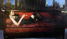 Untitled Reclining Woman 40x62 Huge Original Painting by Harry McCormick - 0