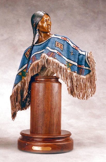 Stronghearts Bronze Sculpture 1997 22 in Sculpture - Dave McGary