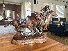 When Lightning Strikes Maquette Bronze Sculpture 1991 27 in - Huge Sculpture by Dave McGary - 1