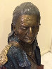 Retired With Honors, Bust Bronze Sculpture 1990 Sculpture by Dave McGary - 2