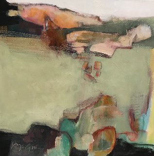 Near Holbrook 2016 26x26 Original Painting - Peggy McGivern Near Holbrook 2016 26x26 Original Painting - Peggy McGivern