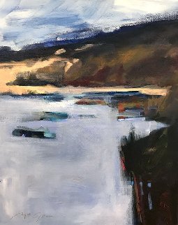 Autumn 2017 17x14 Original Painting - Peggy McGivern Autumn 2017 17x14 Original Painting - Peggy McGivern