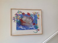 Drowned Ophelia 1992 36x44 Works on Paper (not prints) by DeLoss McGraw - 1 Drowned Ophelia 1992 36x44 Works on Paper (not prints) by DeLoss McGraw - 1