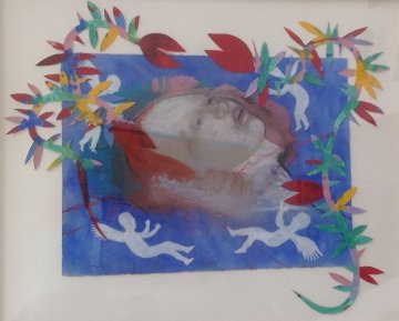 Drowned Ophelia 1992 36x44 Works on Paper (not prints) - DeLoss McGraw Drowned Ophelia 1992 36x44 Works on Paper (not prints) - DeLoss McGraw