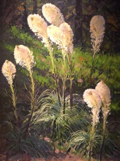 Woodland Florescences 2000 29x24 Original Painting - Greg McHuron Woodland Florescences 2000 29x24 Original Painting - Greg McHuron