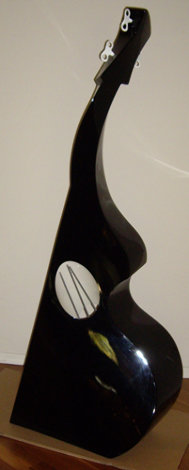 Bass Guitar Resin Sculpture 1995 Sculpture - Rick Mcintyre