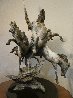 Coup Ponies Bronze Sculpture AP 36 in Sculpture by Jerry McKellar - 2