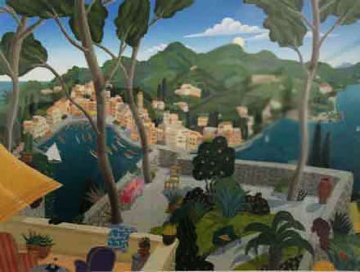 Portofino, Italy 2006 Limited Edition Print - Thomas Frederick McKnight Portofino, Italy 2006 Limited Edition Print - Thomas Frederick McKnight