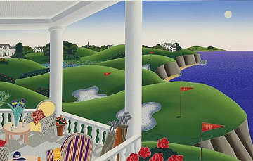 Golf 1990 24x44 Super Huge Limited Edition Print - Thomas Frederick McKnight Golf 1990 24x44 Super Huge Limited Edition Print - Thomas Frederick McKnight