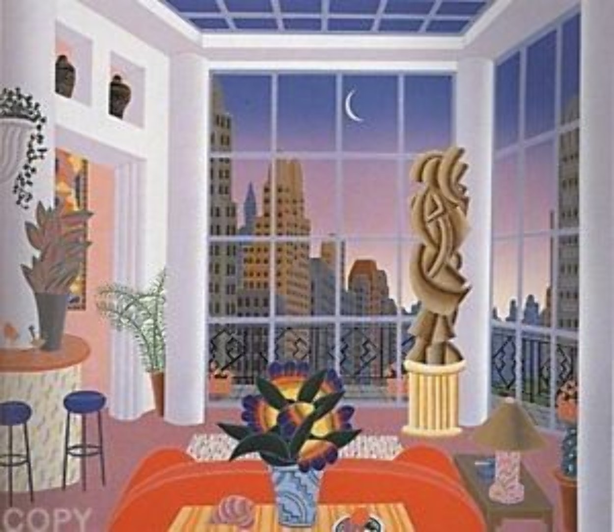 El Dorado 1988 Limited Edition Print by Thomas Frederick McKnight El Dorado 1988 Limited Edition Print by Thomas Frederick McKnight
