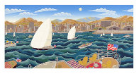 San Diego America's Cup 1992 Super Huge Limited Edition Print by Thomas Frederick McKnight - 0 San Diego America's Cup 1992 Super Huge Limited Edition Print by Thomas Frederick McKnight - 0
