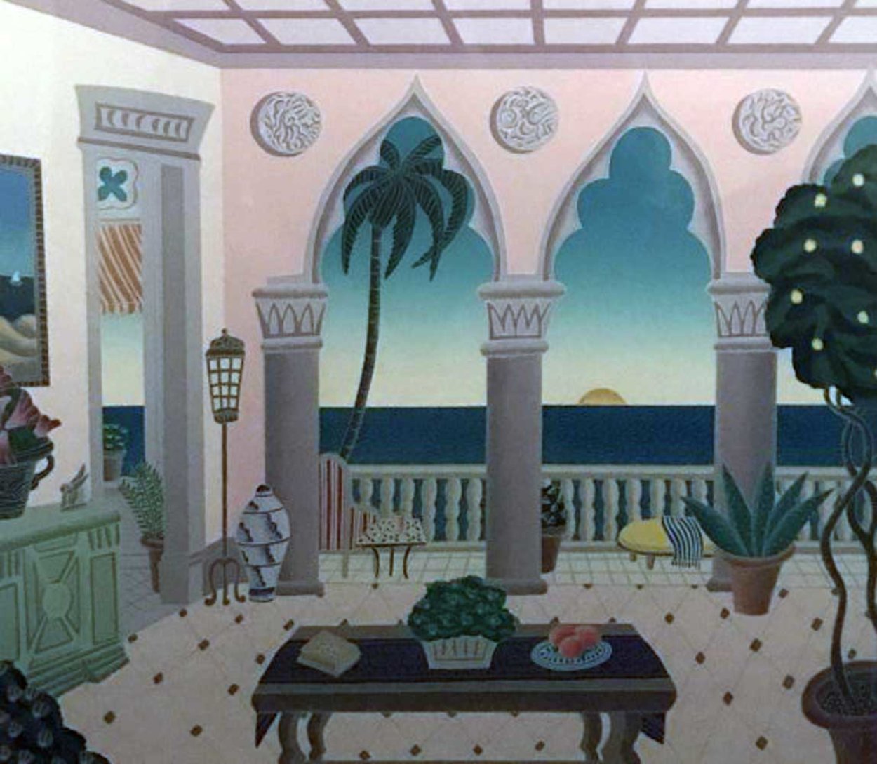 Villa Laguna 1991 Limited Edition Print by Thomas Frederick McKnight Villa Laguna 1991 Limited Edition Print by Thomas Frederick McKnight